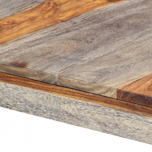Szczegółowe zdjęcie nr 8 produktu Stół z drewna sheesham Vidal 2X – szary 