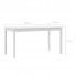 Szczegółowe zdjęcie nr 5 produktu Stół minimalistyczny jadalniany Elmor 2X – biały 