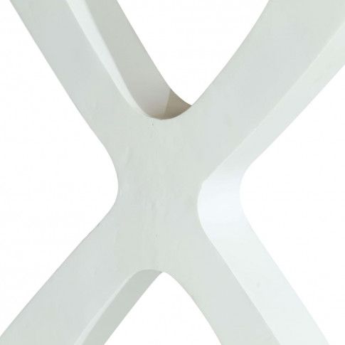 Szczegółowe zdjęcie nr 8 produktu Industrialny stół z mango Lenis – jasny brąz i biały