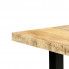 Szczegółowe zdjęcie nr 9 produktu Stół z drewna mango Buzel 2X – jasnobrązowy i czarny