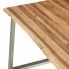 Szczegółowe zdjęcie nr 6 produktu Stół industrialny drewniany Eluwin 3X – brązowy 