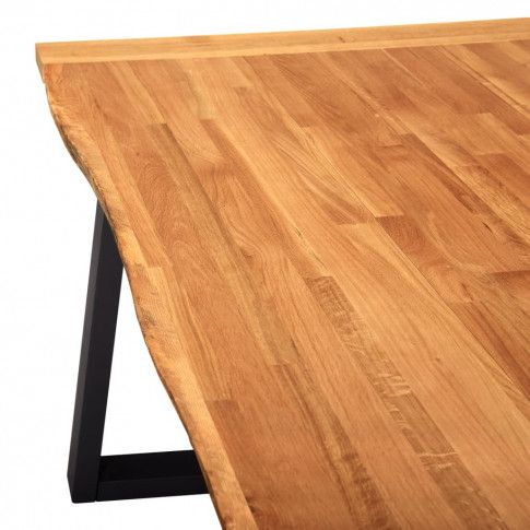 Szczegółowe zdjęcie nr 5 produktu Stół jadalniany drewniany Eruv 4X – naturalny 