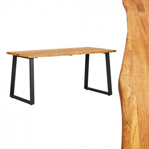 Fotografia Stół z drewna dębowego Eruv 3X – naturalny  z kategorii Stoły