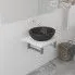 Zdjęcie funkcjonalna biała półka pod umywalkę Almand - sklep Edinos.pl