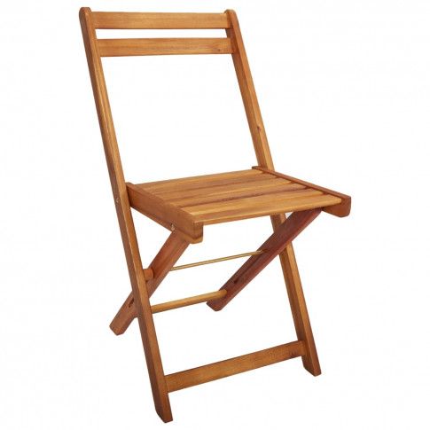 Szczegółowe zdjęcie nr 8 produktu Drewniany stół i krzesła ogrodowe - Folda 
