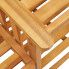 Szczegółowe zdjęcie nr 7 produktu Zestaw drewnianych mebli ogrodowych Malter - brązowy
