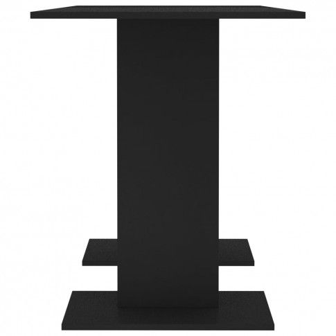 Szczegółowe zdjęcie nr 7 produktu Czarny stół minimalistyczny - Rivers