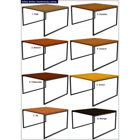 Zdjęcie drewniana ława Gemini 4X stolik kawowy | Edinos.pl