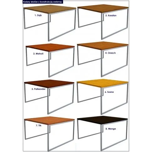 Szczegółowe zdjęcie nr 4 produktu Drewniana ława Gemini 4X - 54 kolory