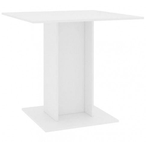 Zdjęcie produktu Biały stół z płyty meblowej - Marvel.