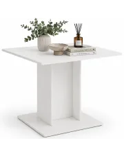 Biały stół z połyskiem - Malto w sklepie Edinos.pl
