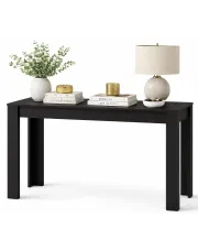 Czarny nowoczesny stół – Dulesio w sklepie Edinos.pl