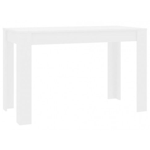 Zdjęcie produktu Biały stół na wysoki połysk – Sans.