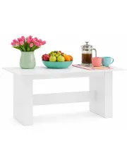 Biały stół nowoczesny - Oriok w sklepie Edinos.pl