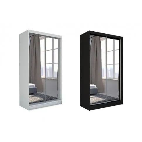 Szczegółowe zdjęcie nr 5 produktu Szafa przesuwna Muno 3X - czarna