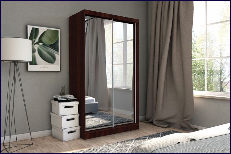 Szafa przesuwna Muno 3X wenge 150