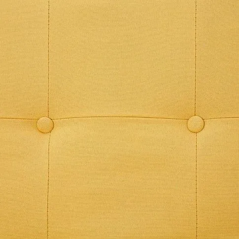 Szczegółowe zdjęcie nr 4 produktu Rozkładana sofa Enya z podłokietnikami - żółta