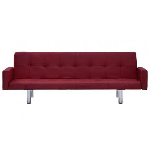 Zdjęcie sofa Nesma z podłokietnikami, czerwone wino - sklep Edinos.pl