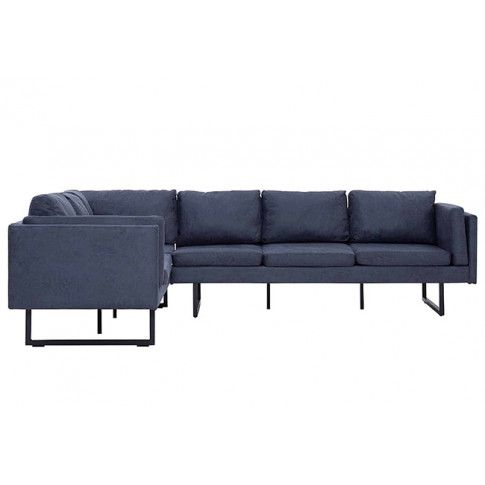 Fotografia Przestronna sofa narożna Miva 2X - szara z kategorii Narożniki