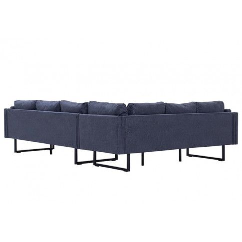 Szczegółowe zdjęcie nr 5 produktu Przestronna sofa narożna Miva 2X - szara