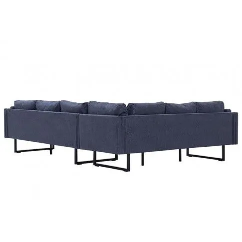 Szczegółowe zdjęcie nr 5 produktu Przestronna sofa narożna Selwa 2X - szara