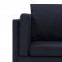 Szczegółowe zdjęcie nr 6 produktu Przestronna sofa narożna Miva - czarna