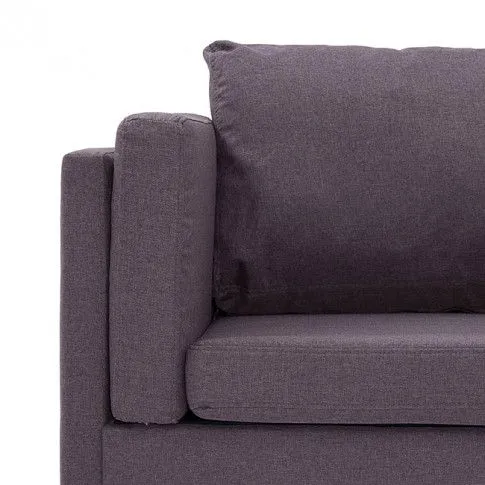 Zdjęcie przestronna sofa narożna Miva taupe - w sklepie Edinos.pl