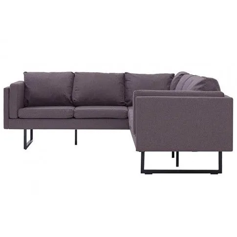 Szczegółowe zdjęcie nr 5 produktu Przestronna sofa narożna Selwa - taupe