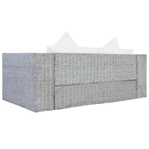 Belsano sofa z naturalnego rattanu