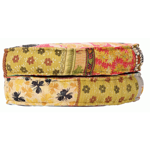 Szczegółowe zdjęcie nr 5 produktu Materiałowa sofa Lekma - patchwork