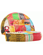 Materiałowa sofa Dina - patchwork