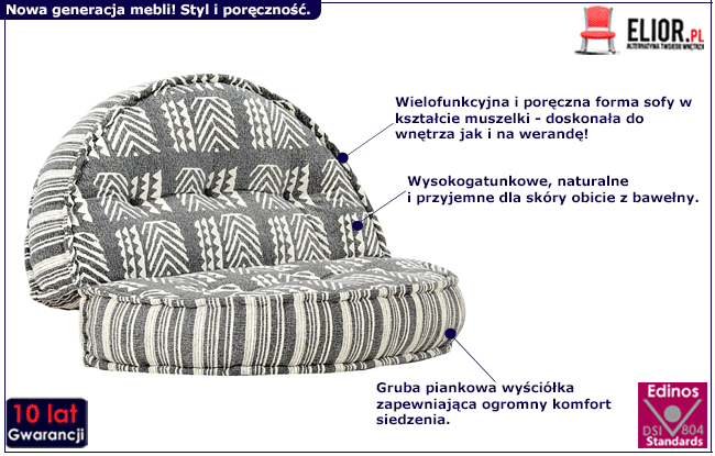 Dina ciemnoszara - informacje