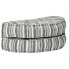 Szczegółowe zdjęcie nr 4 produktu Materiałowa sofa Dina - ciemnoszara
