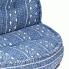 Fotografia Materiałowa sofa Dina - niebieska z kategorii Kanapy i sofy