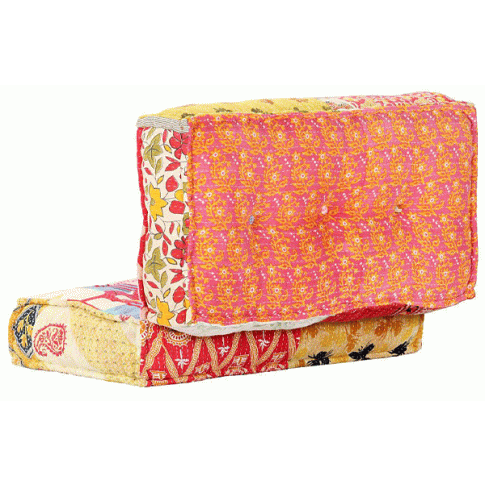 Szczegółowe zdjęcie nr 4 produktu Kwadratowa piankowa sofa Talos - patchwork