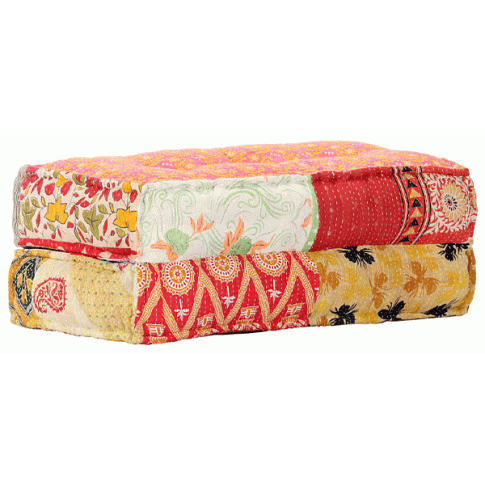 Szczegółowe zdjęcie nr 5 produktu Kwadratowa piankowa sofa Talos - patchwork