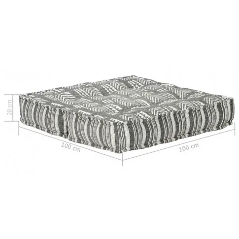 Szczegółowe zdjęcie nr 7 produktu Kwadratowa piankowa sofa Talos - ciemnoszara