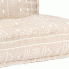 Szczegółowe zdjęcie nr 5 produktu Beżowa kwadratowa piankowa sofa boho - Talos