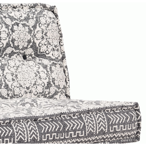 Szczegółowe zdjęcie nr 5 produktu Kwadratowa piankowa sofa Talos - ażurowa