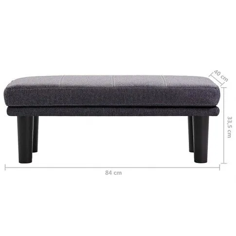 Szczegółowe zdjęcie nr 4 produktu Sofa rozkładana Vortex - ciemnoszara