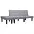 Sofa rozkładana Mirja - jasnoszara
