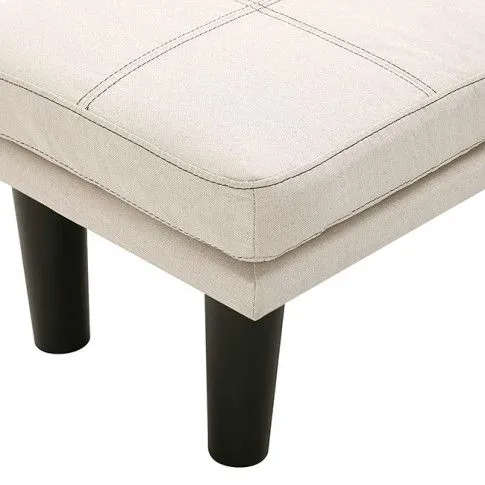 Szczegółowe zdjęcie nr 6 produktu Sofa rozkładana Vortex - kremowa