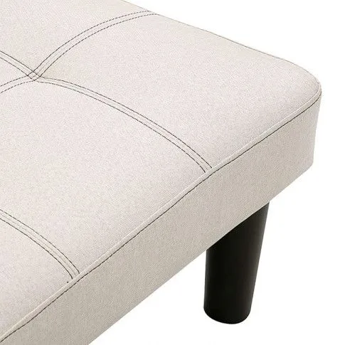 Szczegółowe zdjęcie nr 9 produktu Sofa rozkładana Vortex - kremowa