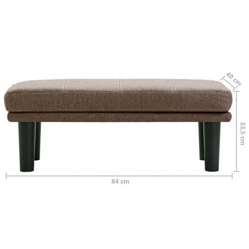 Szczegółowe zdjęcie nr 6 produktu Sofa rozkładana Vortex - brązowa
