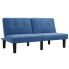 Zdjęcie rozkładana sofa Mirja, tkanina, kolor niebieski - w sklepie Edinos.pl
