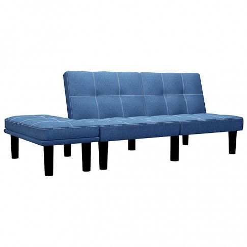Zdjęcie produktu Sofa rozkładana Mirja - niebieska.