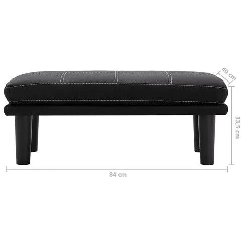 Szczegółowe zdjęcie nr 9 produktu Sofa rozkładana Vortex - czarna