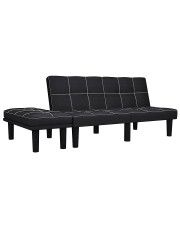 Sofa rozkładana Mirja - czarna w sklepie Edinos.pl