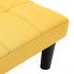 Szczegółowe zdjęcie nr 5 produktu Sofa rozkładana Mirja - żółta