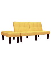 Sofa rozkładana Mirja - żółta w sklepie Edinos.pl
